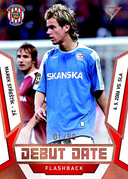 Marek Strestik Brno SportZoo FORTUNA:LIGA 2022/23 2. serie Debut Date Flashback /99 #DF-9